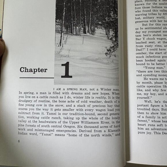 YAMSI by Dayton O. Hyde Vintage Hardcover Nature Ranch Memoir Book Retro Photos - Picture 8 of 10